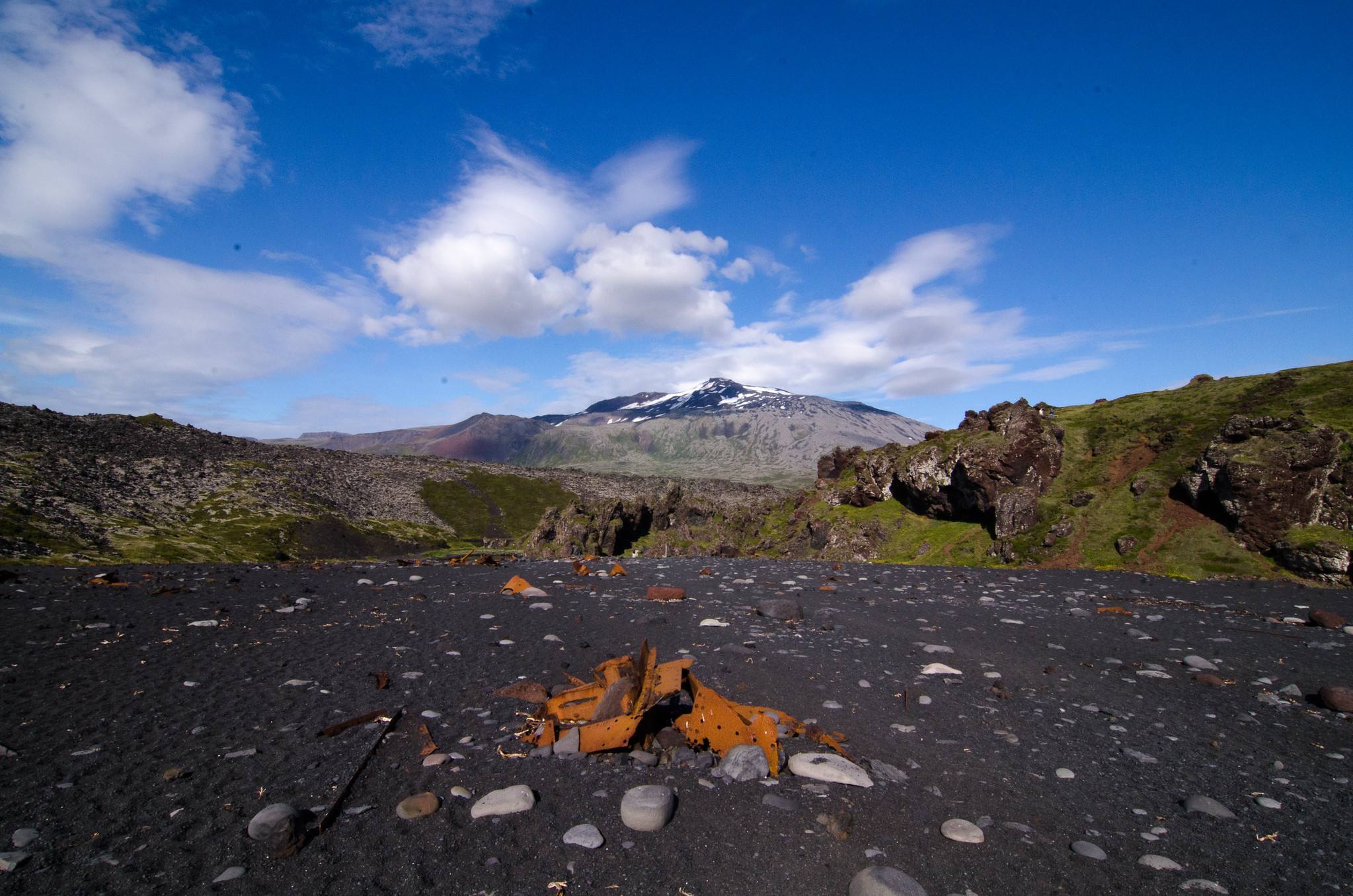 Black pebbles at Djúpalónssandur
