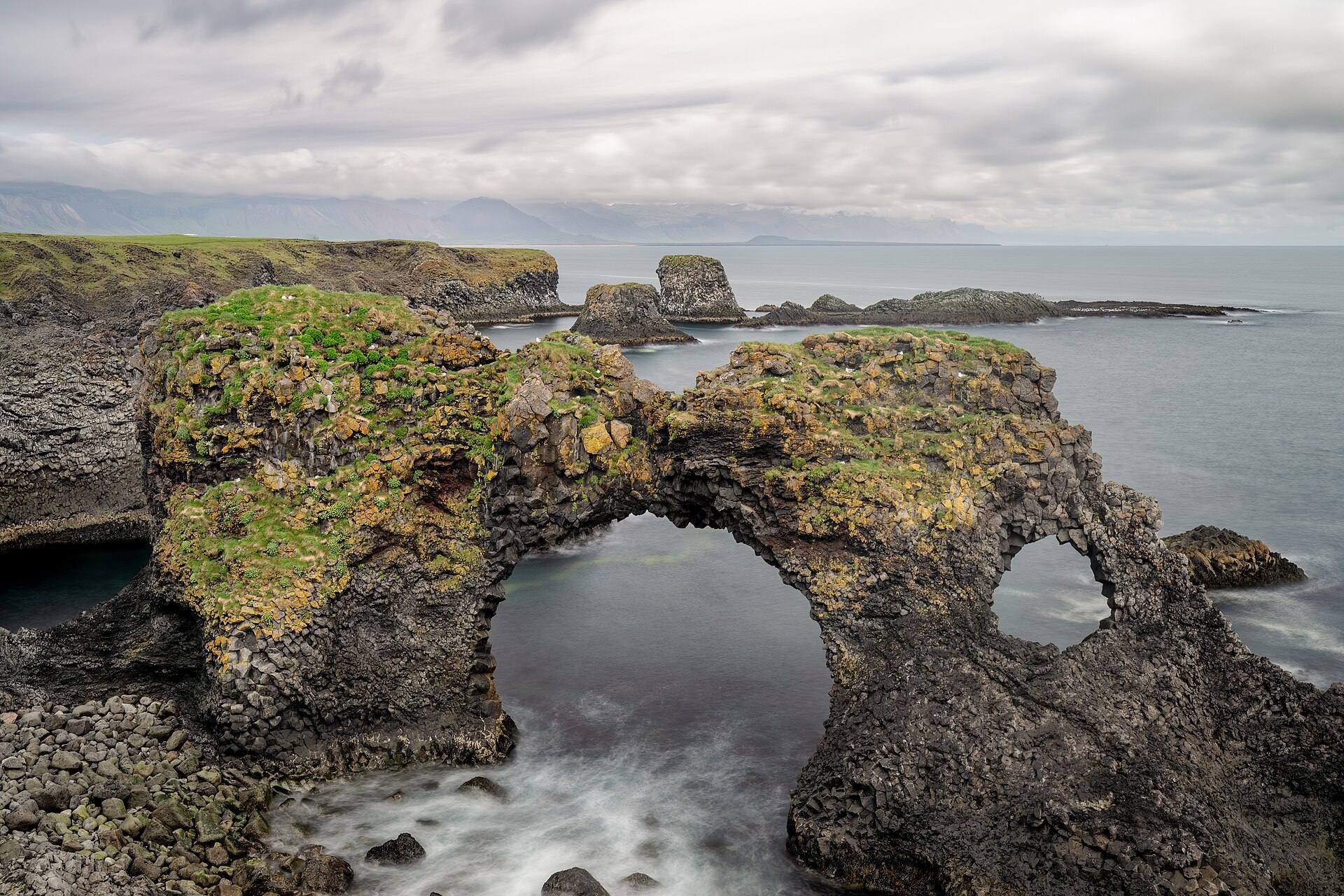 The Gatklettur arch at Arnarstapi